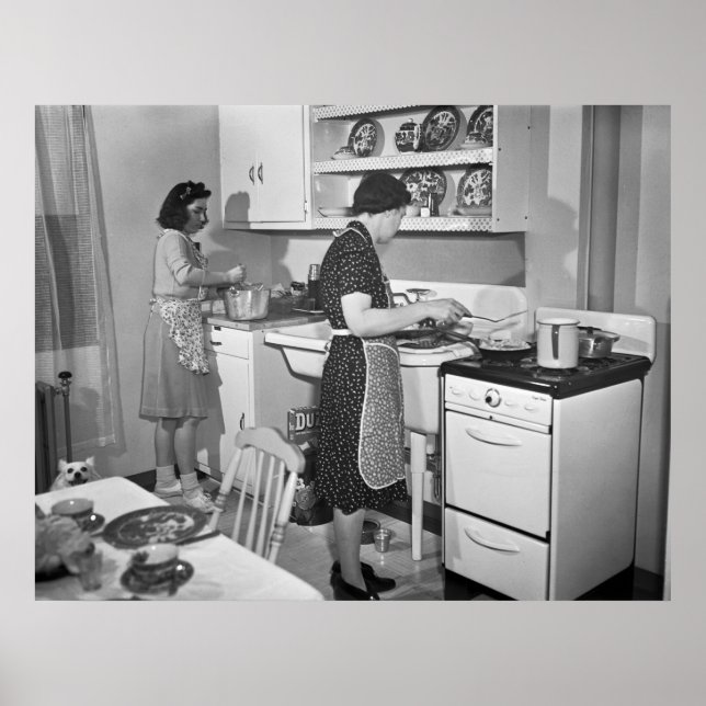 Póster Cocina casera: 1942 (Frente)