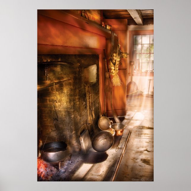 Póster Cocina - Cocina Colonial II (Frente)