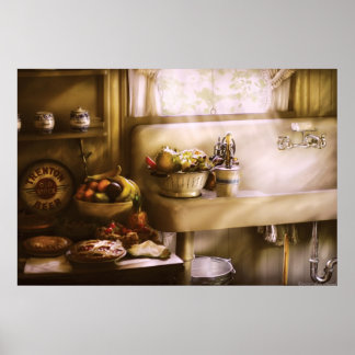 Póster Cocina - Cocina de los años 30