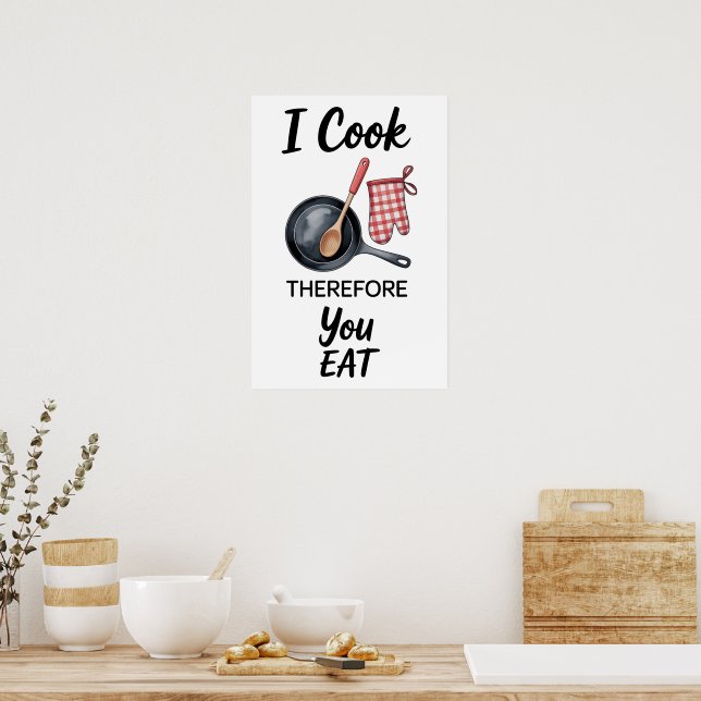 Póster Cocina de Cita Divertida (Cocina)