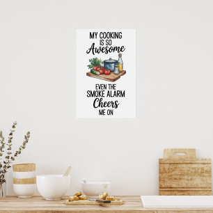 Póster Cocina de Cita Divertida