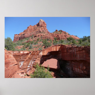 Póster Cocina del diablo en Sedona Arizona