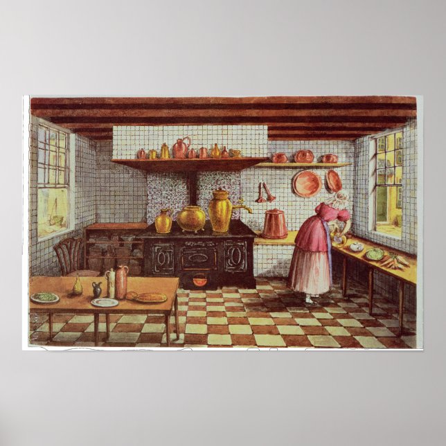 Póster Cocina del Hotel St.Lucas (Frente)