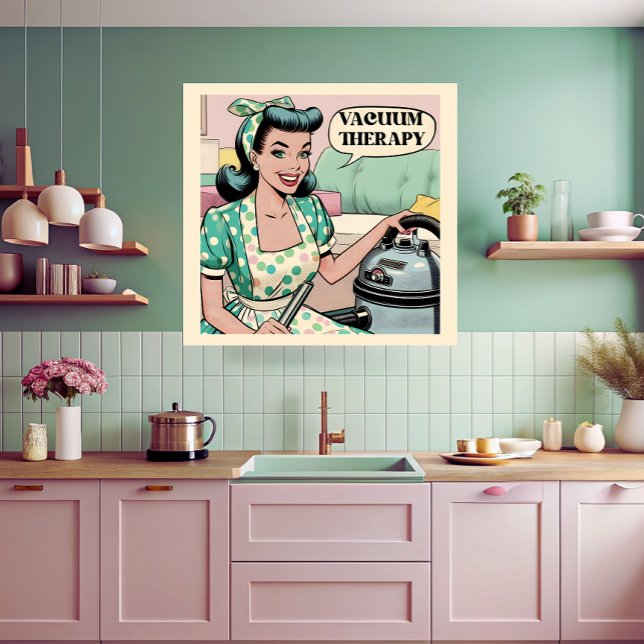 Póster Cocina divertida de terapia de vacío estilo libro  (Subido por el creador)