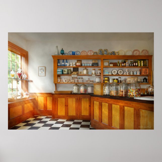 Póster Cocina - Dulces - La dulcería (Frente)
