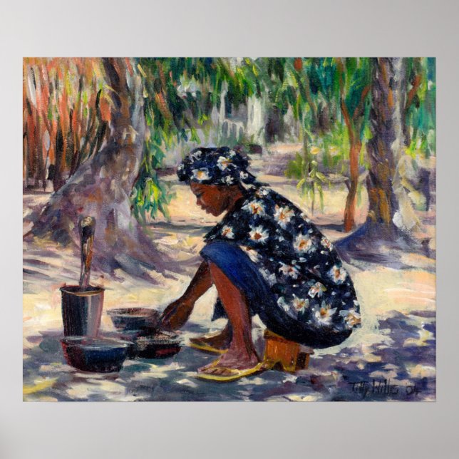 Póster Cocina femenina 2004 (Frente)