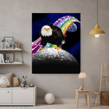 Cocina Guay Arcoiris lunar Eagle Moon Landing