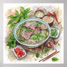 Cocina Mundial Vietnam Pho Dish Art