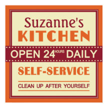 Cocina - nombre personalizado - poster