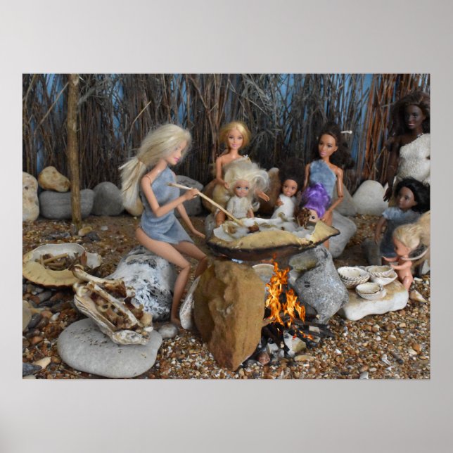 Póster Cocina para la tribu (Frente)