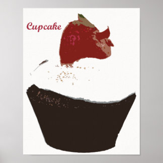 Póster Cocina retro - Pastel
