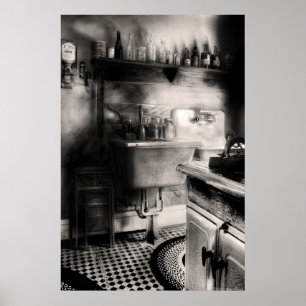 Póster Cocina - Una vieja cocina