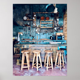 Póster "Cocina vintage"
