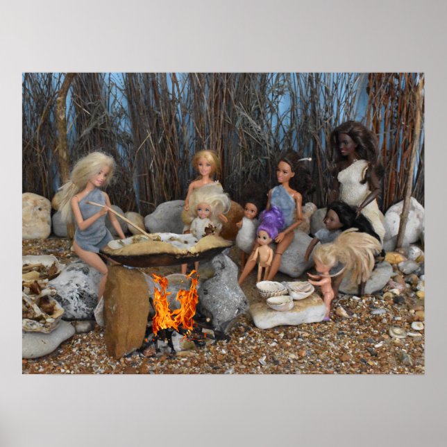 Póster Cocinar para la Tribu (Frente)