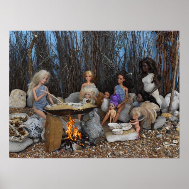 Póster Cocinar para la Tribu (Frente)