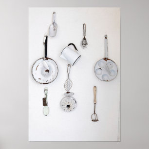 Póster Cocinas de ensueño, toma de estudio