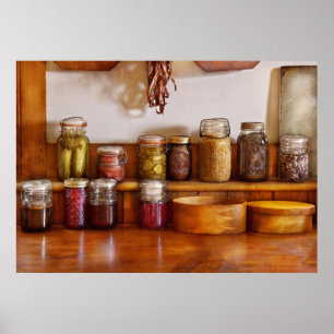 Póster Cocinero - amor de I que preserva cosas