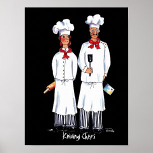 Póster Cocineros de Kniving - poster