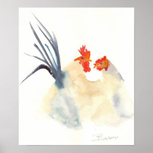 Póster Cocka-doodle-estimado