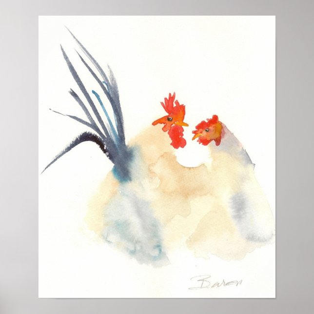 Póster Cocka-doodle querida (Frente)