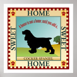 Póster Cocker Spaniel