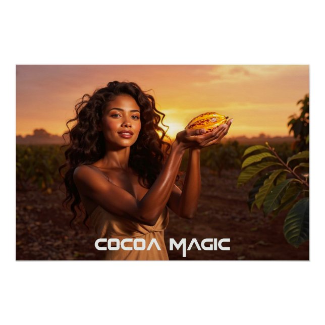 PÓSTER COCOA MAGIC (Anverso)