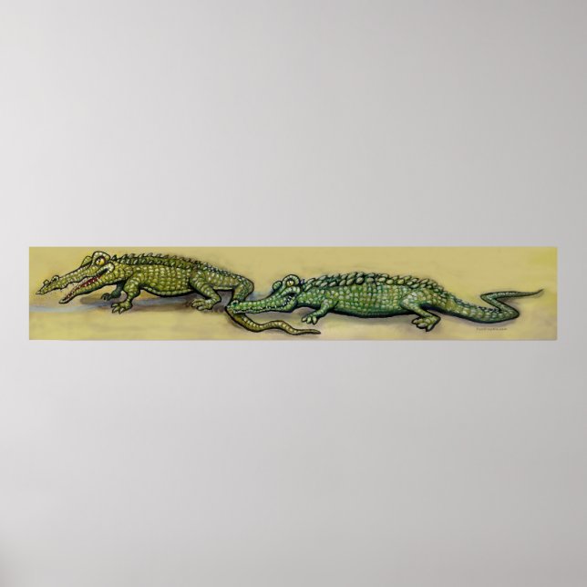 Póster Cocodrilos (Frente)