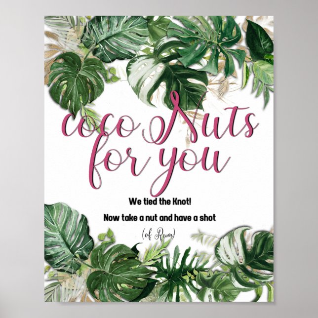 Póster CocoNuts para usted - poster (Frente)
