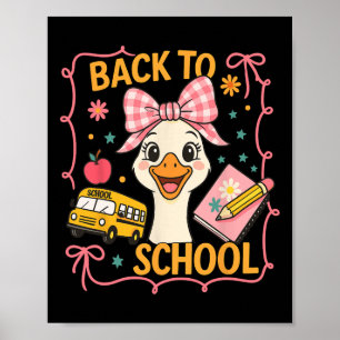 Póster Cocota Tonta Profesora Prep Floral De vuelta a
