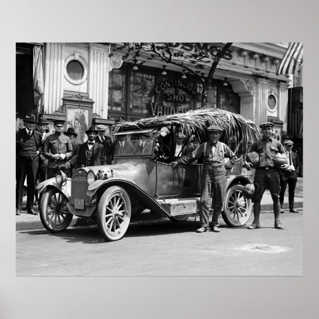 Póster Cocoteros en picada: 1922 (Frente)