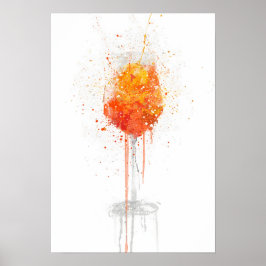 Póster Cóctel Aperol Spritz