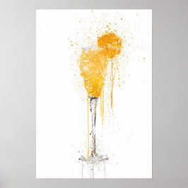 Póster Cóctel Bucks Fizz