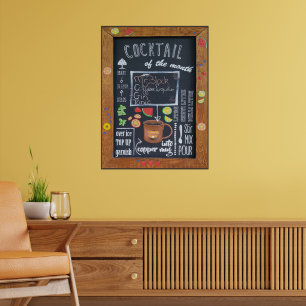 Póster Cóctel del mes