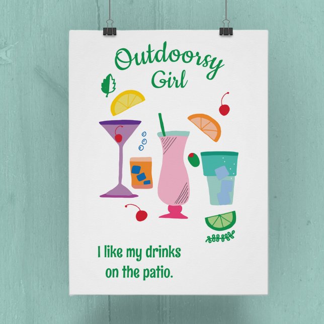 Póster Cócteles de glamour de camper feliz (Subido por el creador)