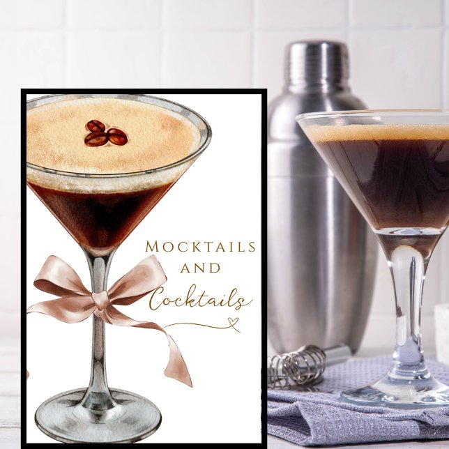Póster Cócteles sin alcohol Cócteles Martini de Espresso  (Subido por el creador)