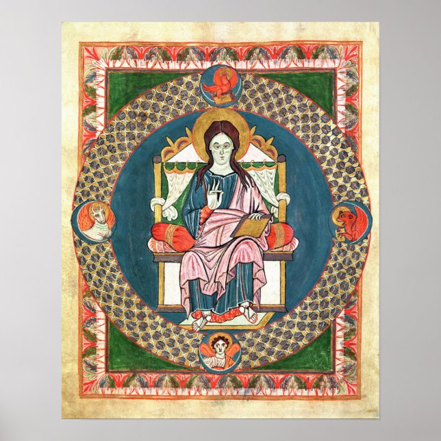 Póster Cod. 1948 Christ in Majesty (Frente)