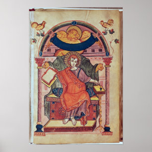 Póster Cod.22 St Mark, del manuscrito del Ada