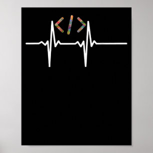 Póster Coders Funny   Codificación del programador de sof