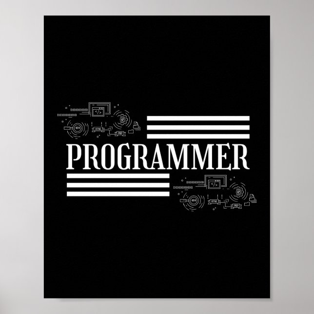 Póster Codificación del programador (Frente)