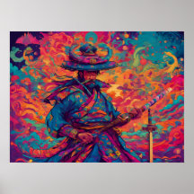 Código colorido: Samurai