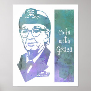 Póster Código con poster Grace 16"x20"