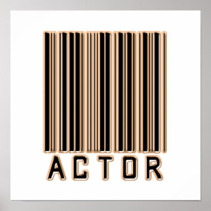 Póster Código de barras del actor