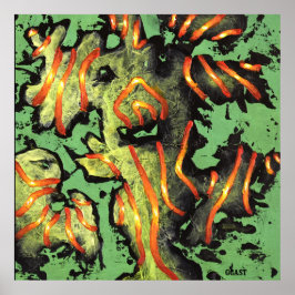 Póster Código de energía 100 - Monstruo