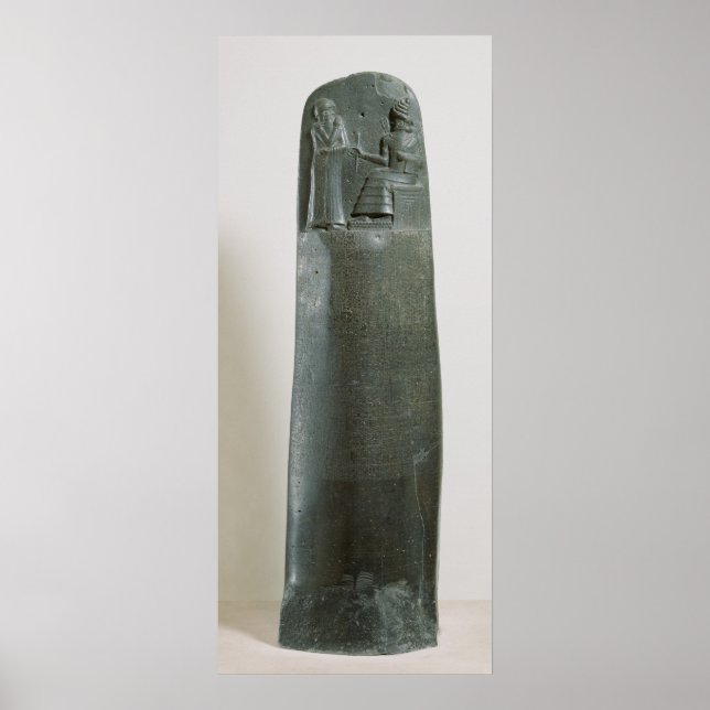 Póster Código de Hammurabi (Frente)