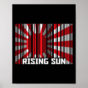 Póster Código de Karate Sun Rising