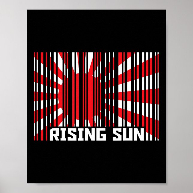 Póster Código de Karate Sun Rising (Frente)