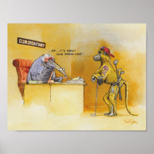 Póster Código de vestir