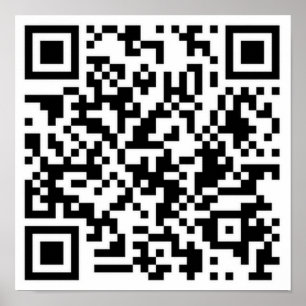 Póster Código QR \1 Poster
