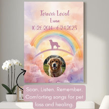 Código QR Regalo de Condolencias para Mascotas | P