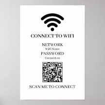 Código QR WiFi personalizado | Escaneo de red fáci